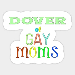 lgbt pride Dover Sticker